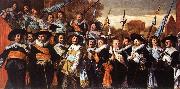 HALS, Frans Officers and Sergeants of the St George Civic Guard Company oil painting